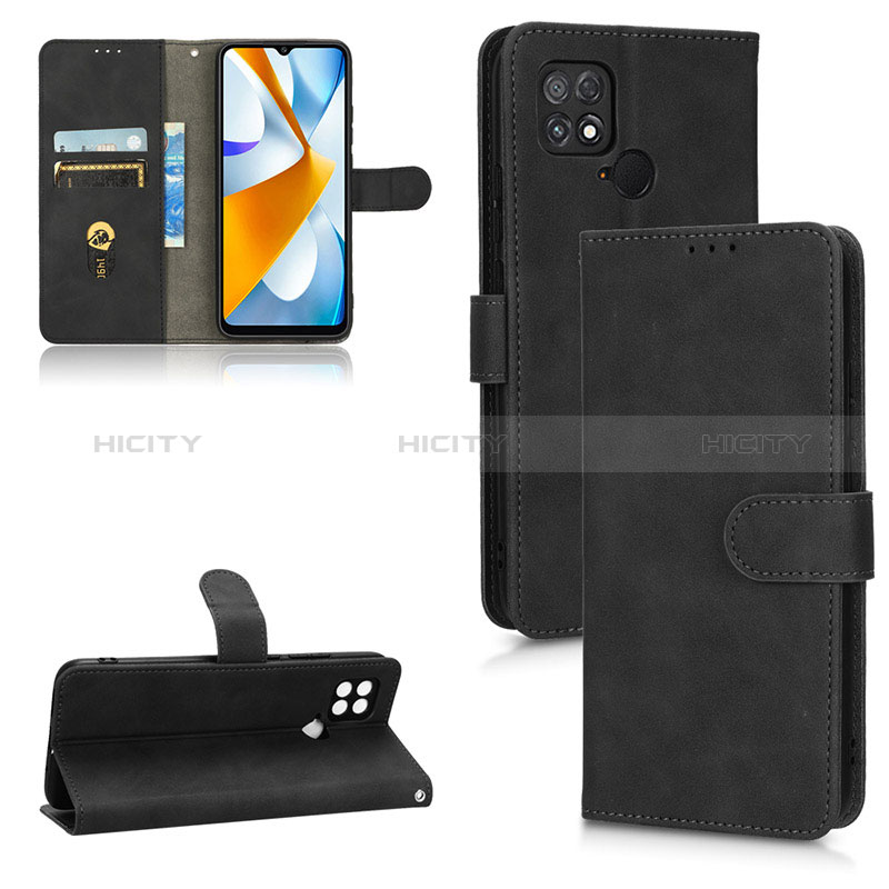 Funda de Cuero Cartera con Soporte Carcasa L01Z para Xiaomi Poco C40