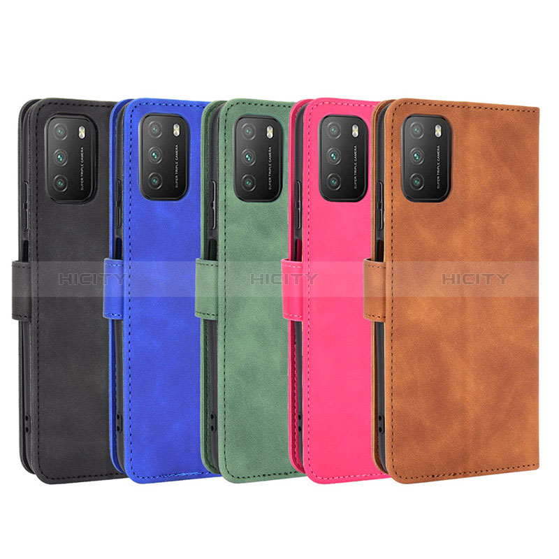 Funda de Cuero Cartera con Soporte Carcasa L01Z para Xiaomi Poco M3