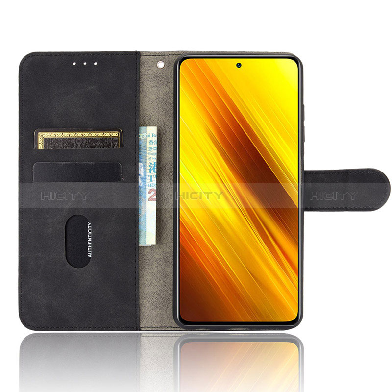 Funda de Cuero Cartera con Soporte Carcasa L01Z para Xiaomi Poco X3 Pro