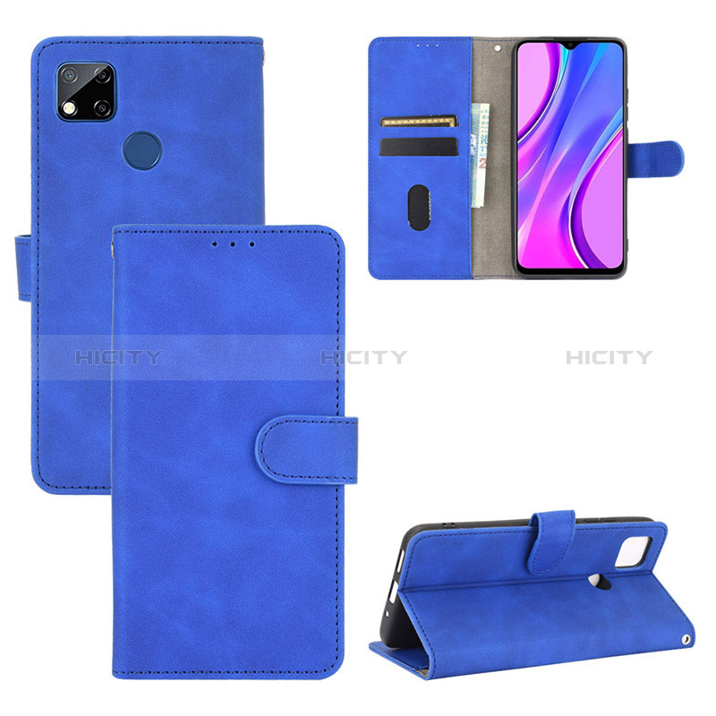 Funda de Cuero Cartera con Soporte Carcasa L01Z para Xiaomi Redmi 10A 4G