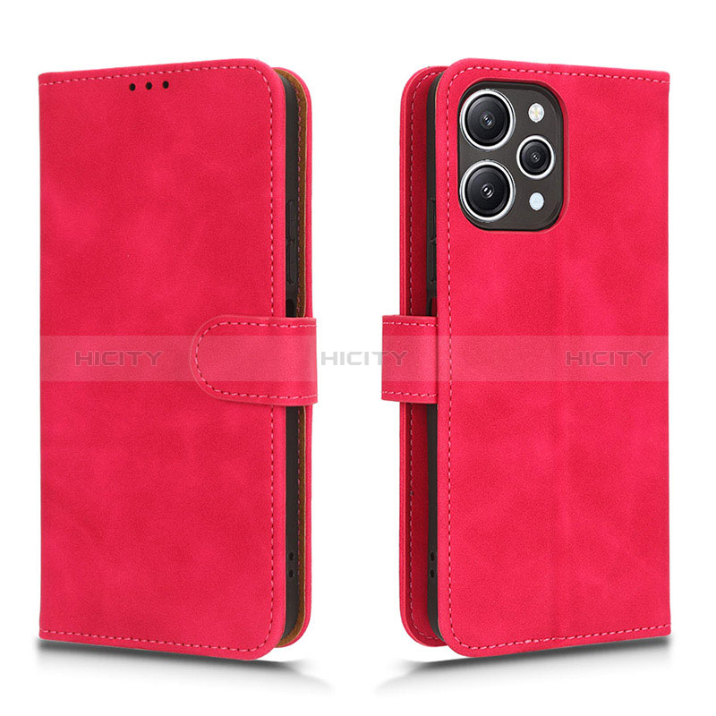 Funda de Cuero Cartera con Soporte Carcasa L01Z para Xiaomi Redmi 12 4G