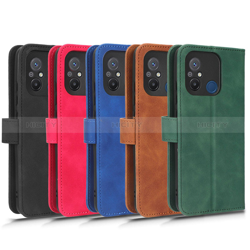 Funda de Cuero Cartera con Soporte Carcasa L01Z para Xiaomi Redmi 12C 4G