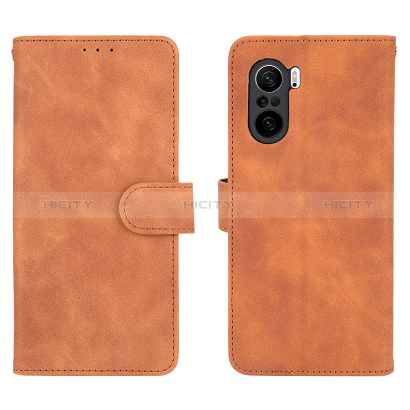 Funda de Cuero Cartera con Soporte Carcasa L01Z para Xiaomi Redmi K40 5G