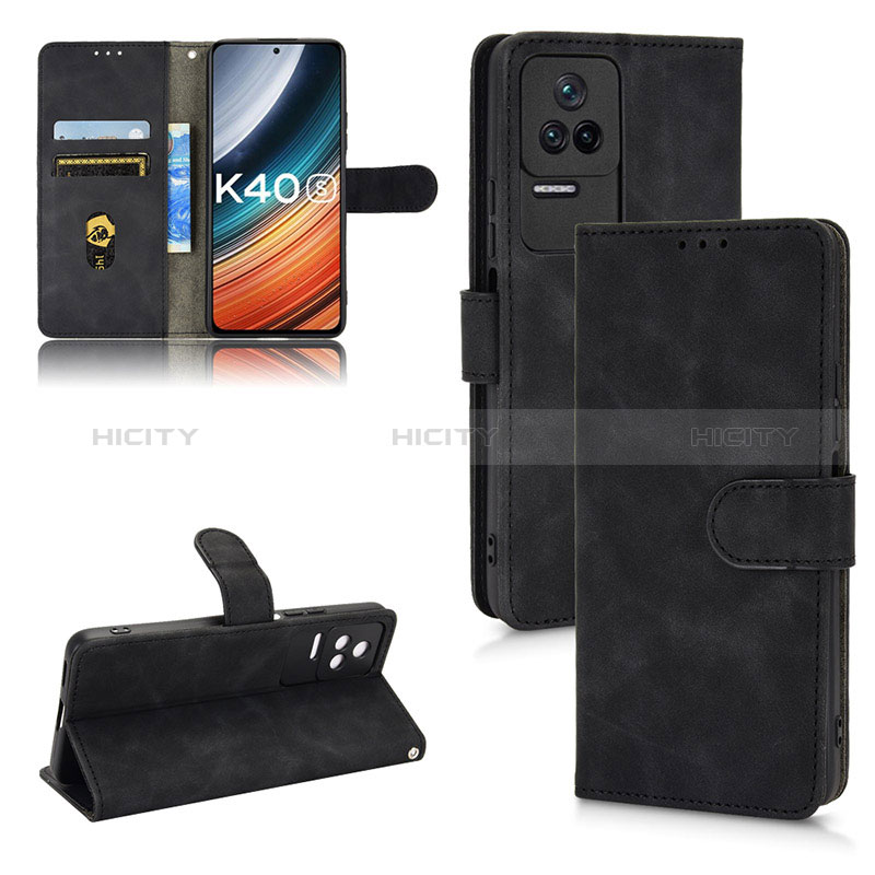 Funda de Cuero Cartera con Soporte Carcasa L01Z para Xiaomi Redmi K40S 5G