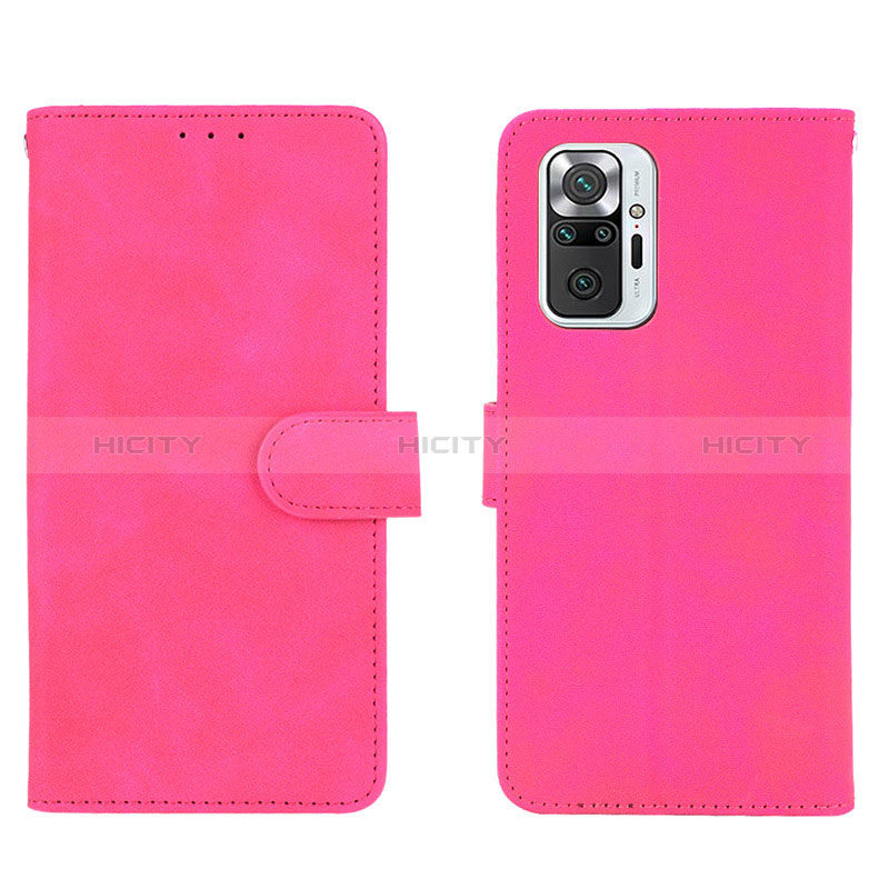 Funda de Cuero Cartera con Soporte Carcasa L01Z para Xiaomi Redmi Note 10 Pro 4G