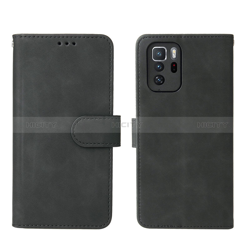 Funda de Cuero Cartera con Soporte Carcasa L01Z para Xiaomi Redmi Note 10 Pro 5G