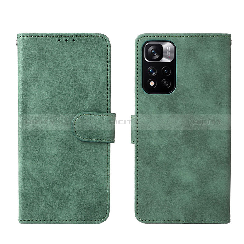 Funda de Cuero Cartera con Soporte Carcasa L01Z para Xiaomi Redmi Note 11S 5G