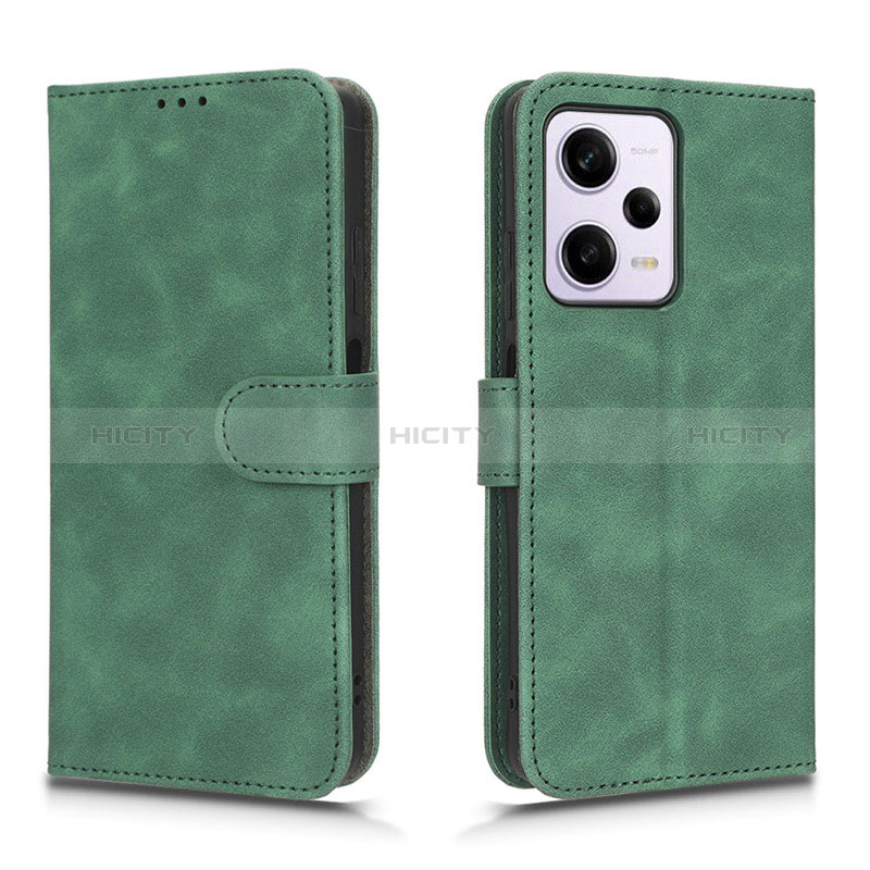 Funda de Cuero Cartera con Soporte Carcasa L01Z para Xiaomi Redmi Note 12 Pro 5G