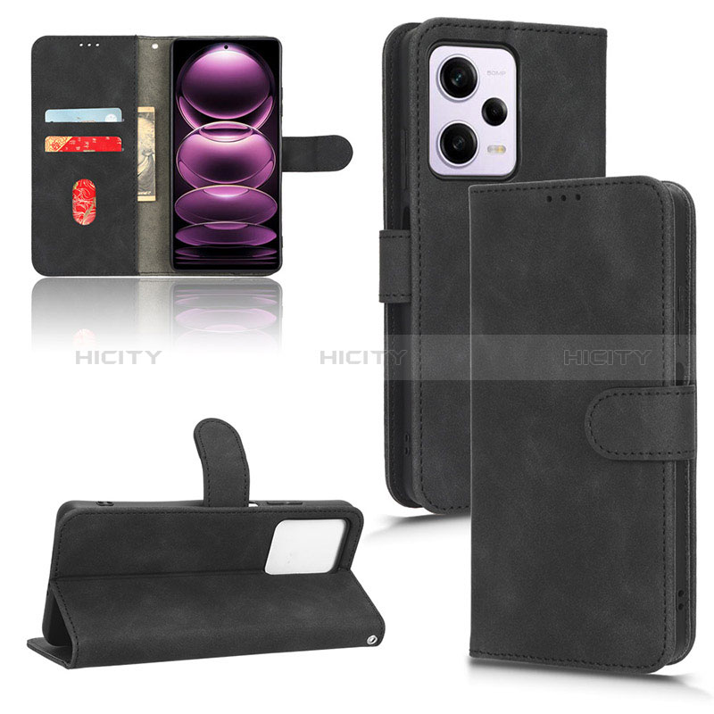 Funda de Cuero Cartera con Soporte Carcasa L01Z para Xiaomi Redmi Note 12 Pro 5G