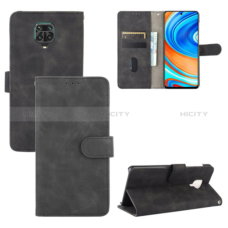 Funda de Cuero Cartera con Soporte Carcasa L01Z para Xiaomi Redmi Note 9 Pro