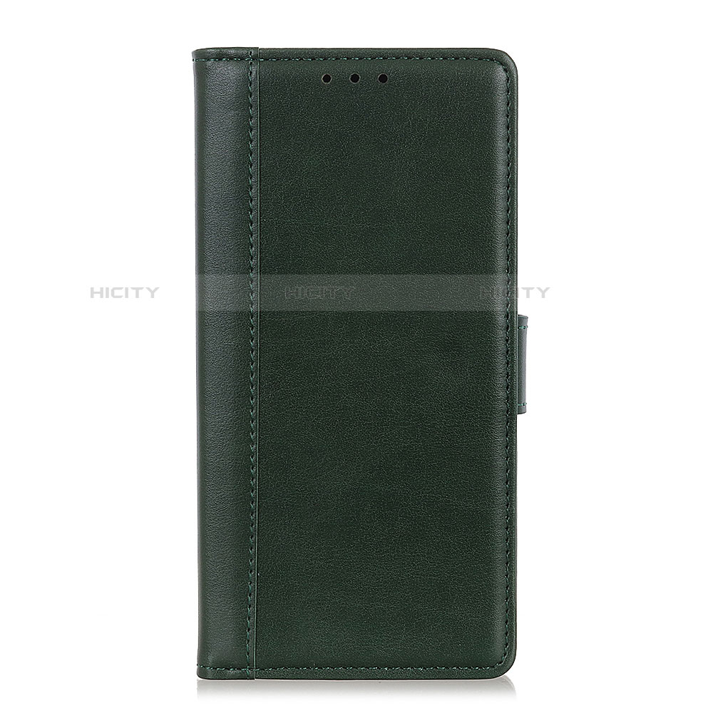 Funda de Cuero Cartera con Soporte Carcasa L02 para Alcatel 1C (2019) Verde