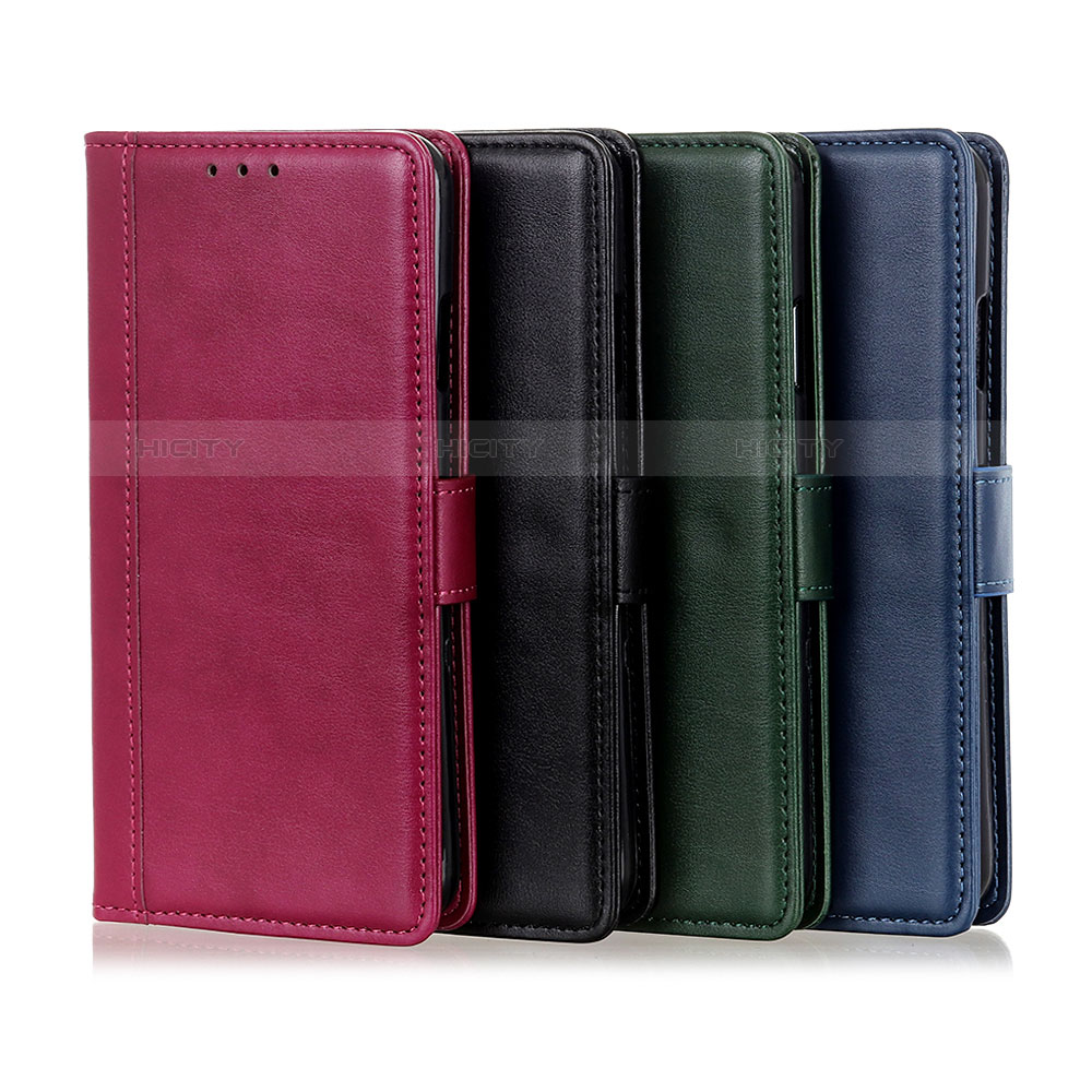 Funda de Cuero Cartera con Soporte Carcasa L02 para Alcatel 1S (2019)