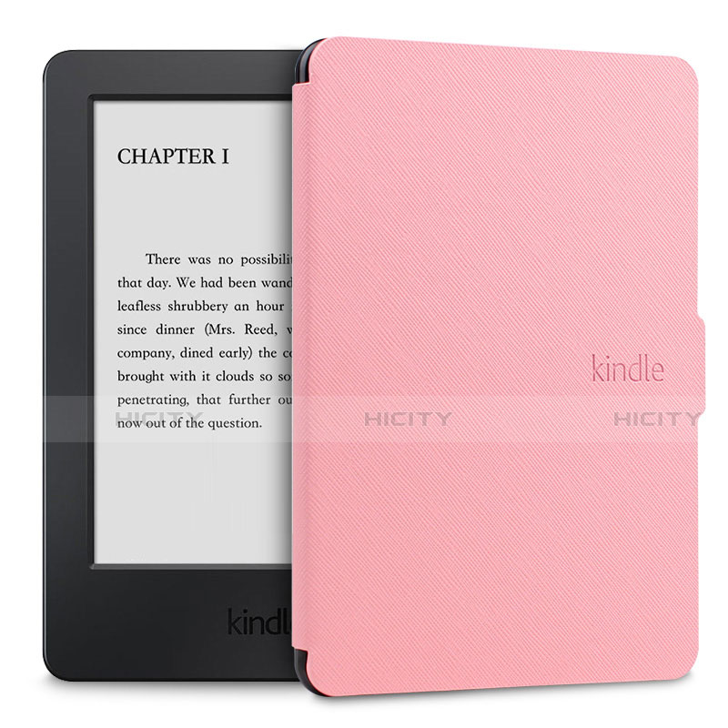 Funda de Cuero Cartera con Soporte Carcasa L02 para Amazon Kindle Paperwhite 6 inch