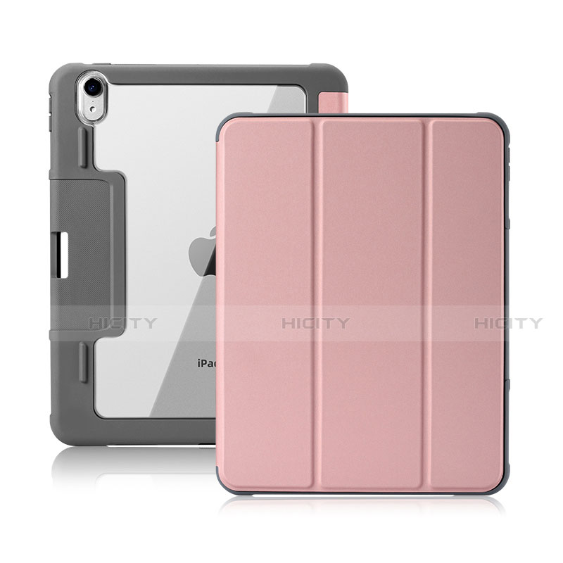 Funda de Cuero Cartera con Soporte Carcasa L02 para Apple iPad Air 10.9 (2020)