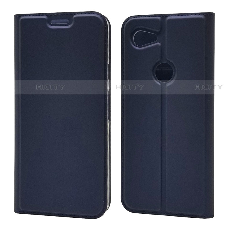 Funda de Cuero Cartera con Soporte Carcasa L02 para Google Pixel 3a XL Azul