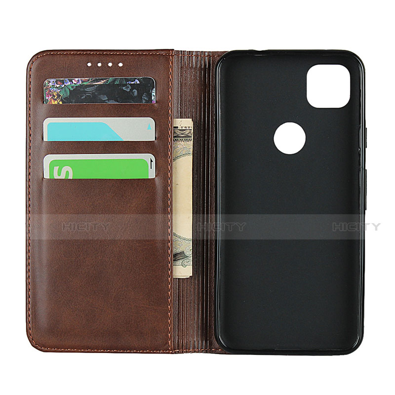 Funda de Cuero Cartera con Soporte Carcasa L02 para Google Pixel 4a