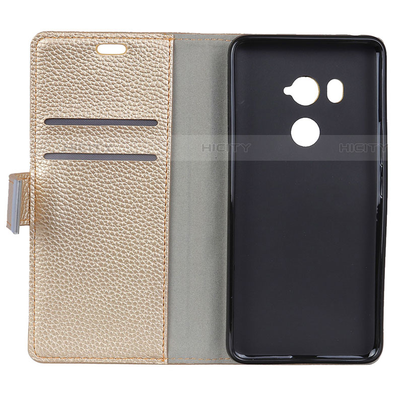 Funda de Cuero Cartera con Soporte Carcasa L02 para HTC U11 Eyes