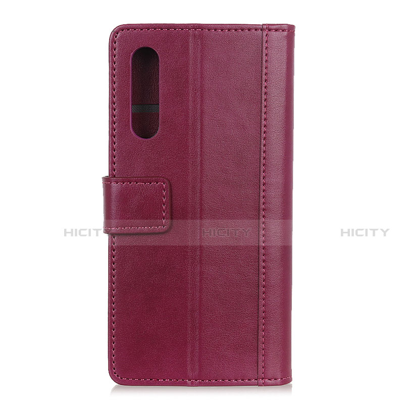 Funda de Cuero Cartera con Soporte Carcasa L02 para Huawei Enjoy 10S