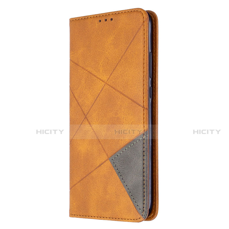 Funda de Cuero Cartera con Soporte Carcasa L02 para Huawei Honor 9C Naranja