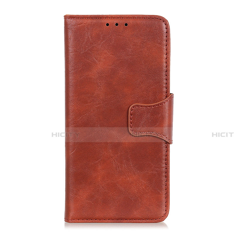 Funda de Cuero Cartera con Soporte Carcasa L02 para Huawei Honor Play4T Pro Marron