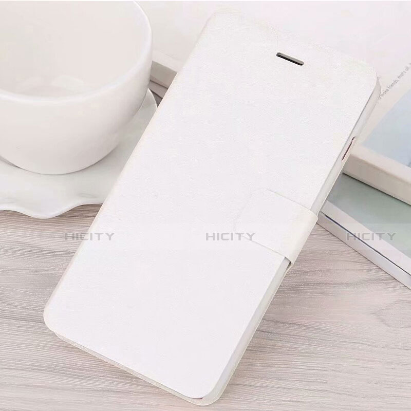 Funda de Cuero Cartera con Soporte Carcasa L02 para Huawei Mate 20 Lite Blanco