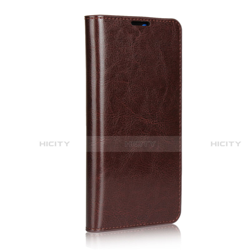 Funda de Cuero Cartera con Soporte Carcasa L02 para Huawei Mate 20 Marron