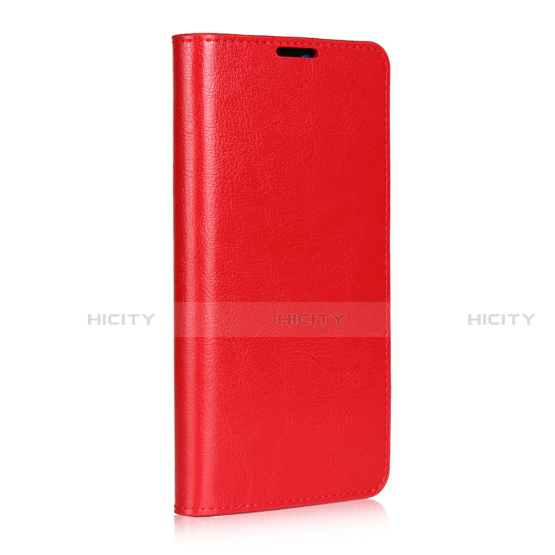 Funda de Cuero Cartera con Soporte Carcasa L02 para Huawei Mate 20 Rojo