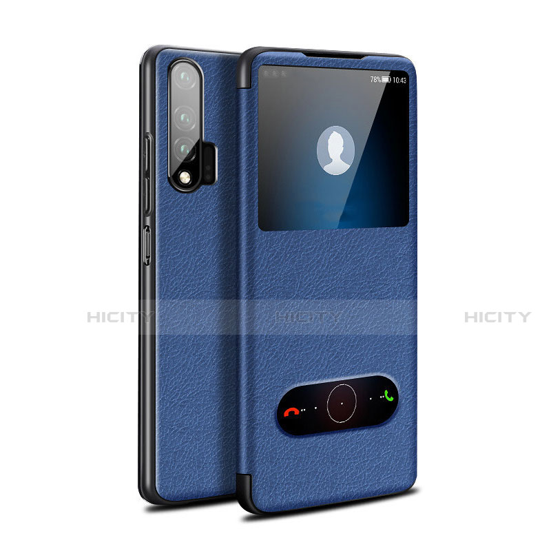 Funda de Cuero Cartera con Soporte Carcasa L02 para Huawei Nova 6