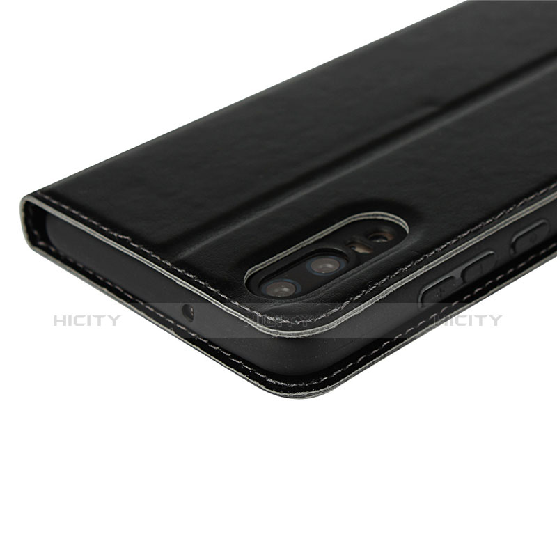 Funda de Cuero Cartera con Soporte Carcasa L02 para Huawei P20