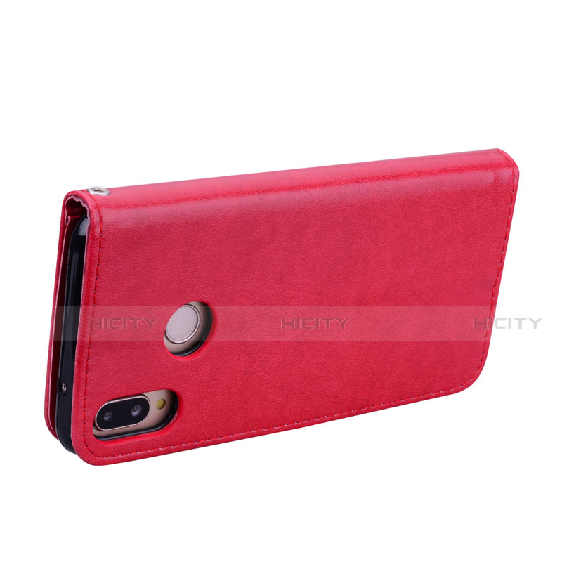 Funda de Cuero Cartera con Soporte Carcasa L02 para Huawei P20 Lite