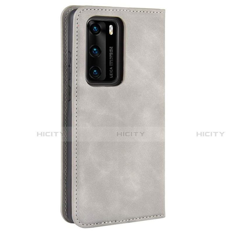 Funda de Cuero Cartera con Soporte Carcasa L02 para Huawei P40