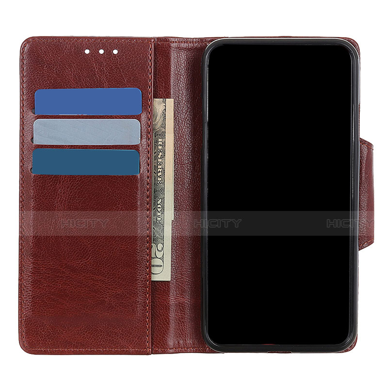 Funda de Cuero Cartera con Soporte Carcasa L02 para Huawei Y6p