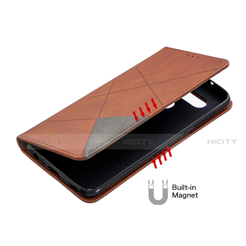 Funda de Cuero Cartera con Soporte Carcasa L02 para LG K61