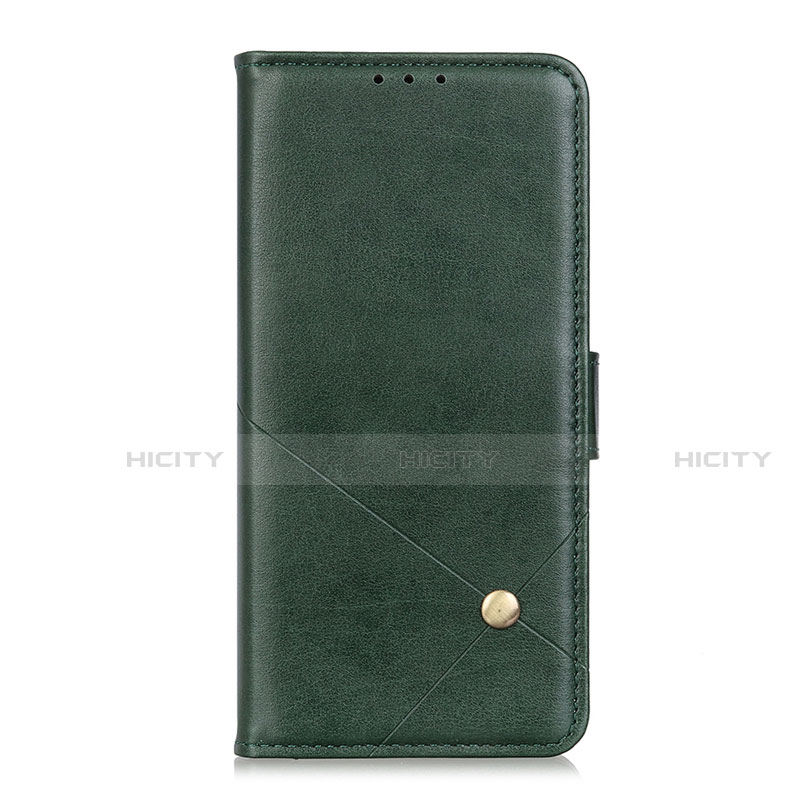 Funda de Cuero Cartera con Soporte Carcasa L02 para LG K92 5G Verde