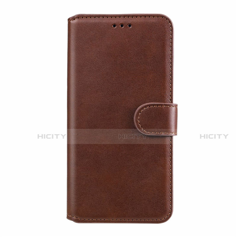 Funda de Cuero Cartera con Soporte Carcasa L02 para Motorola Moto E6s (2020) Marron