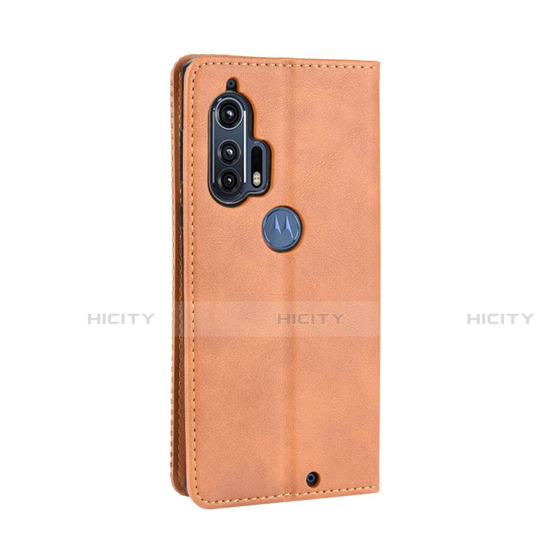 Funda de Cuero Cartera con Soporte Carcasa L02 para Motorola Moto Edge Plus