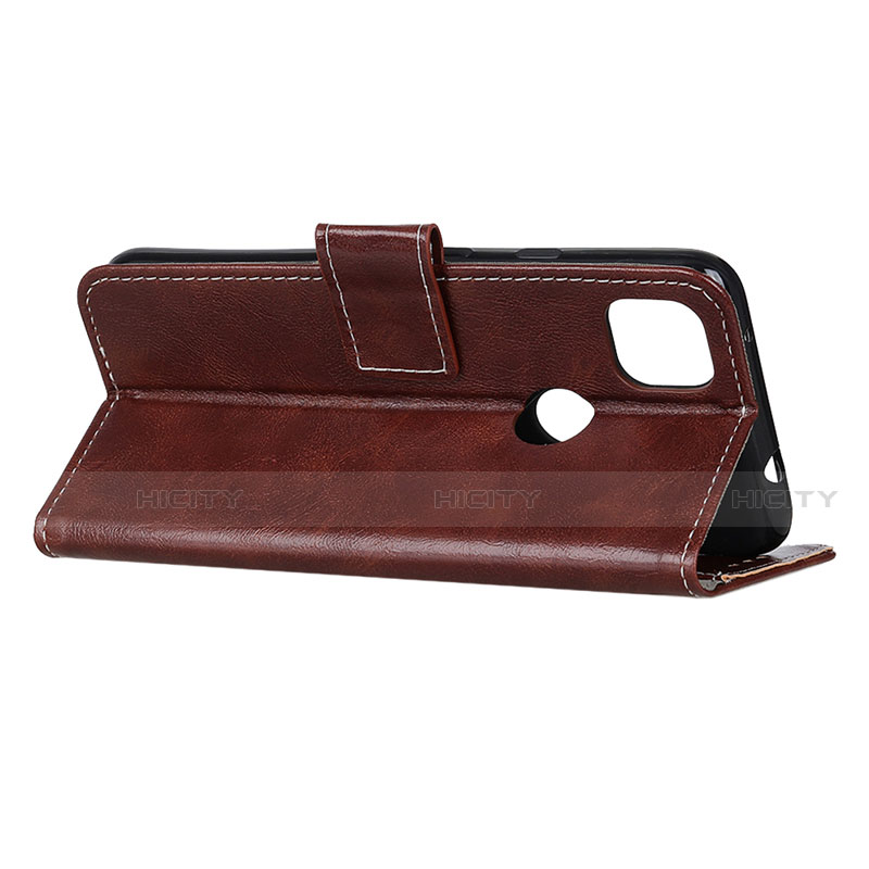 Funda de Cuero Cartera con Soporte Carcasa L02 para Motorola Moto G9 Power