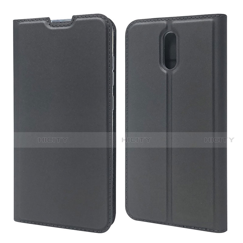 Funda de Cuero Cartera con Soporte Carcasa L02 para Nokia 2.3 Negro