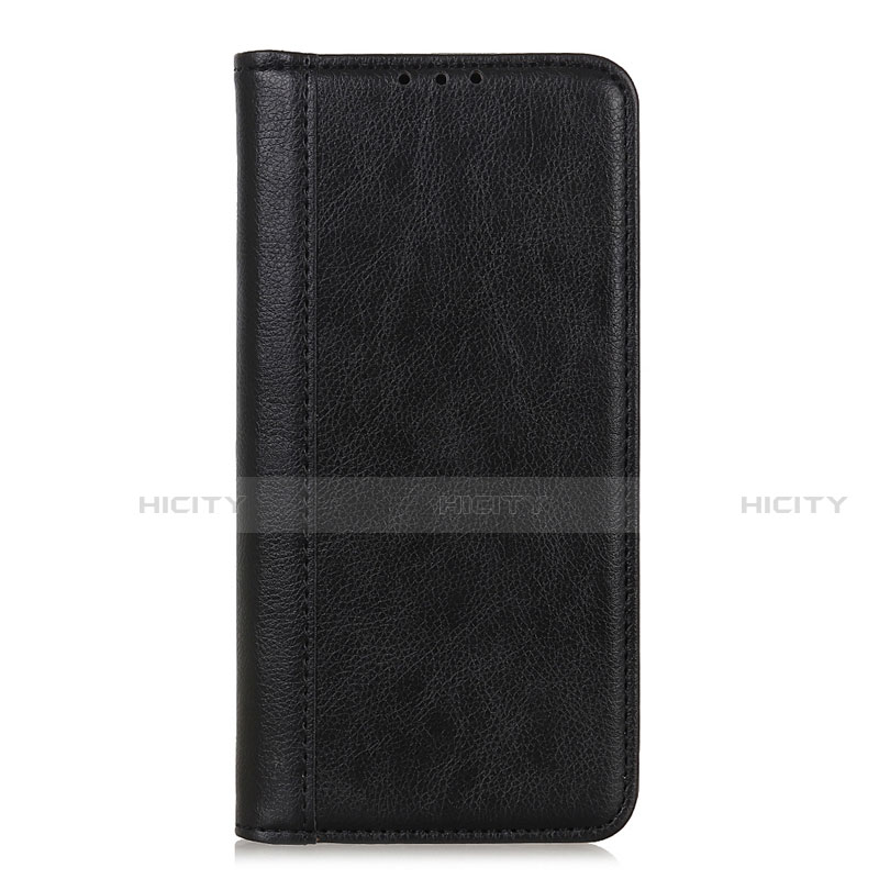 Funda de Cuero Cartera con Soporte Carcasa L02 para Oppo A53s Negro