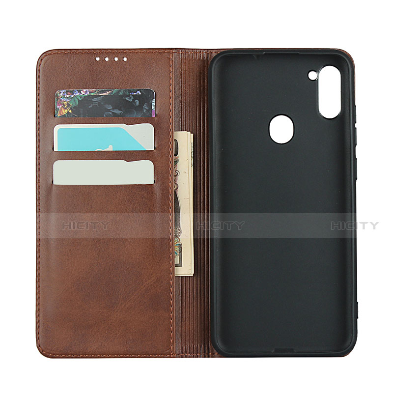 Funda de Cuero Cartera con Soporte Carcasa L02 para Samsung Galaxy A11