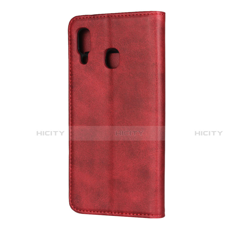 Funda de Cuero Cartera con Soporte Carcasa L02 para Samsung Galaxy A30