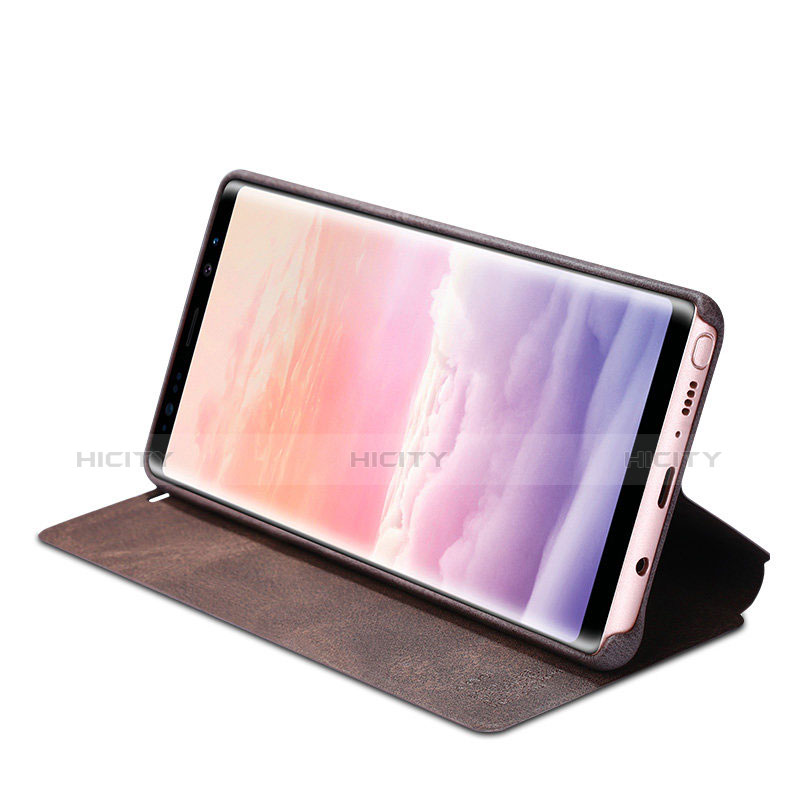 Funda de Cuero Cartera con Soporte Carcasa L02 para Samsung Galaxy Note 8