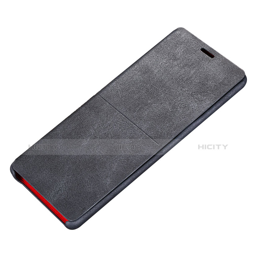 Funda de Cuero Cartera con Soporte Carcasa L02 para Samsung Galaxy Note 8 Negro