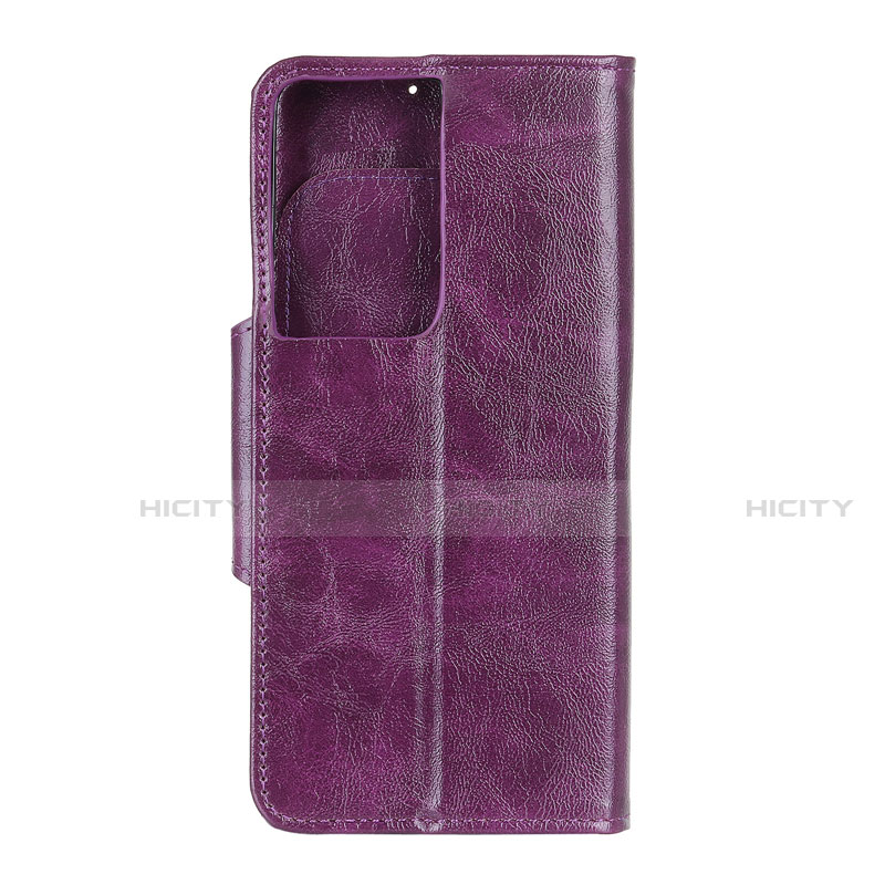 Funda de Cuero Cartera con Soporte Carcasa L02 para Samsung Galaxy S21 Ultra 5G