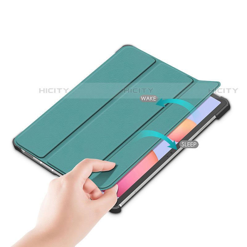 Funda de Cuero Cartera con Soporte Carcasa L02 para Samsung Galaxy Tab S7 4G 11 SM-T875