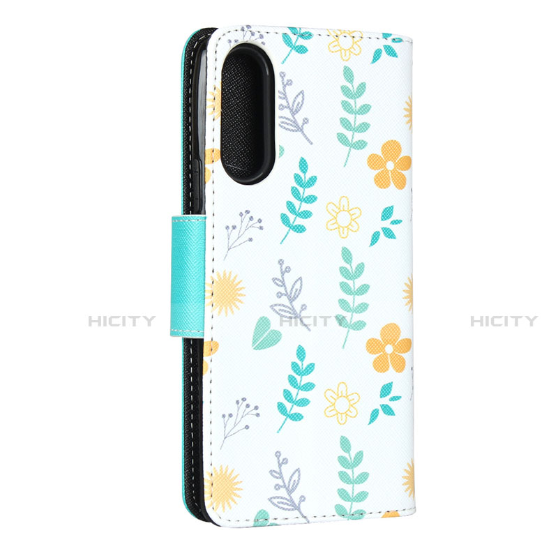 Funda de Cuero Cartera con Soporte Carcasa L02 para Sony Xperia 10 II