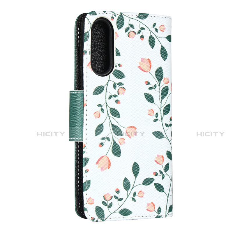 Funda de Cuero Cartera con Soporte Carcasa L02 para Sony Xperia 10 II