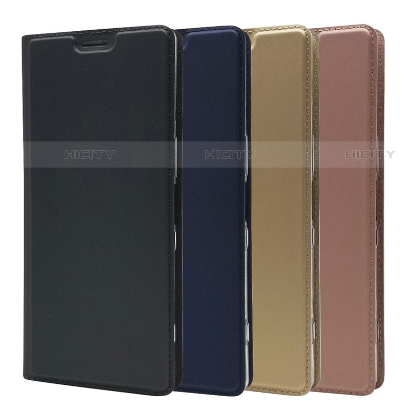 Funda de Cuero Cartera con Soporte Carcasa L02 para Sony Xperia XZ4