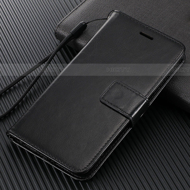 Funda de Cuero Cartera con Soporte Carcasa L02 para Vivo S1 Pro Negro