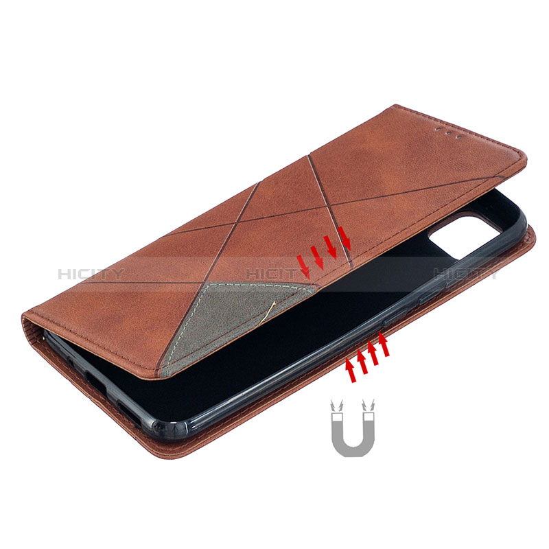 Funda de Cuero Cartera con Soporte Carcasa L02 para Xiaomi POCO C3